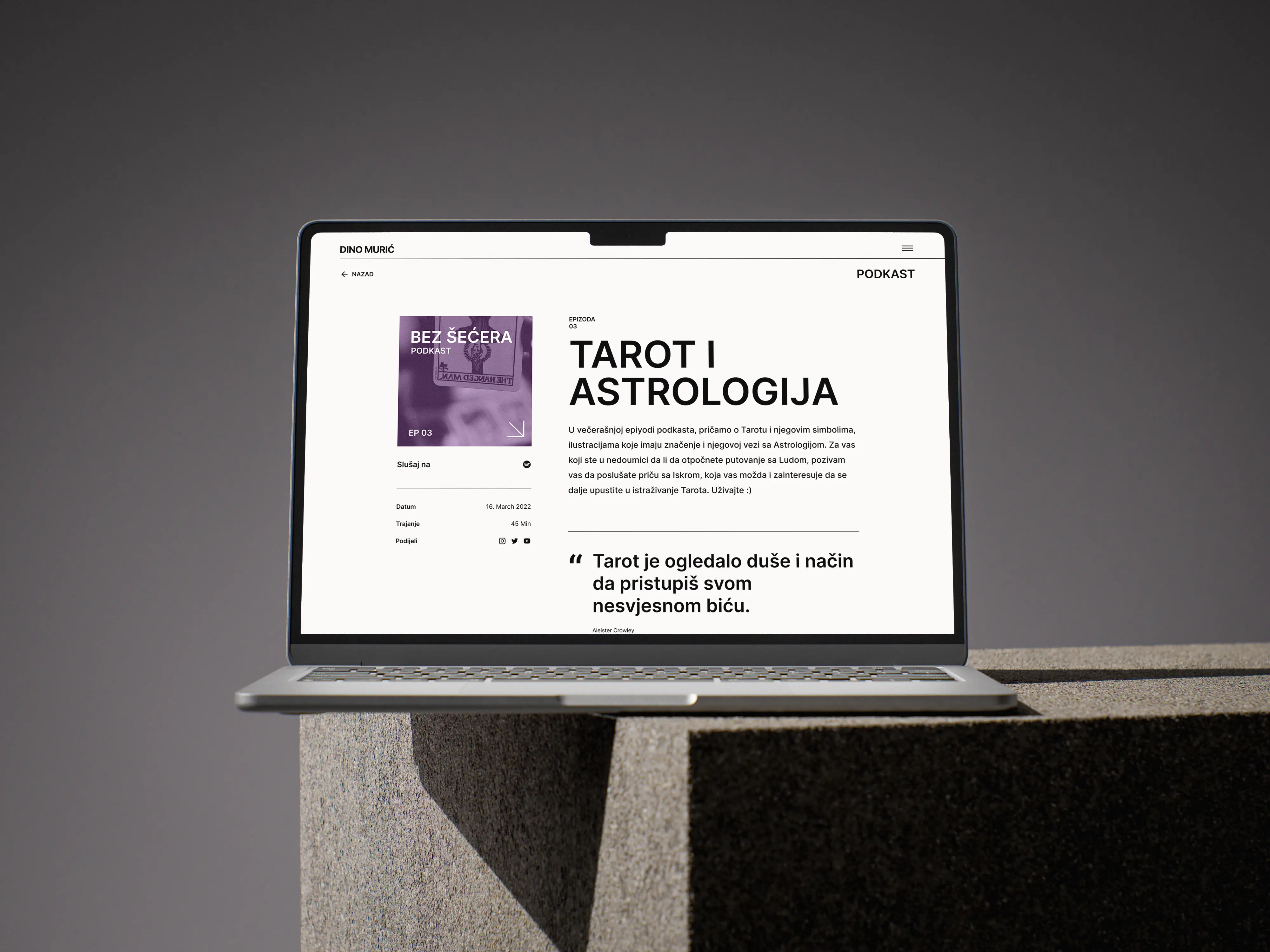 Bez šećera — web design / development (2025) — gallery 4